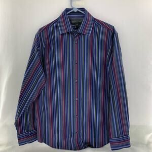 Banana Republic Multicolored Striped Button Down Shirt